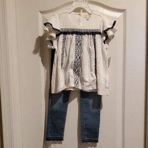 Jessica Simpson Marshmallow White Top